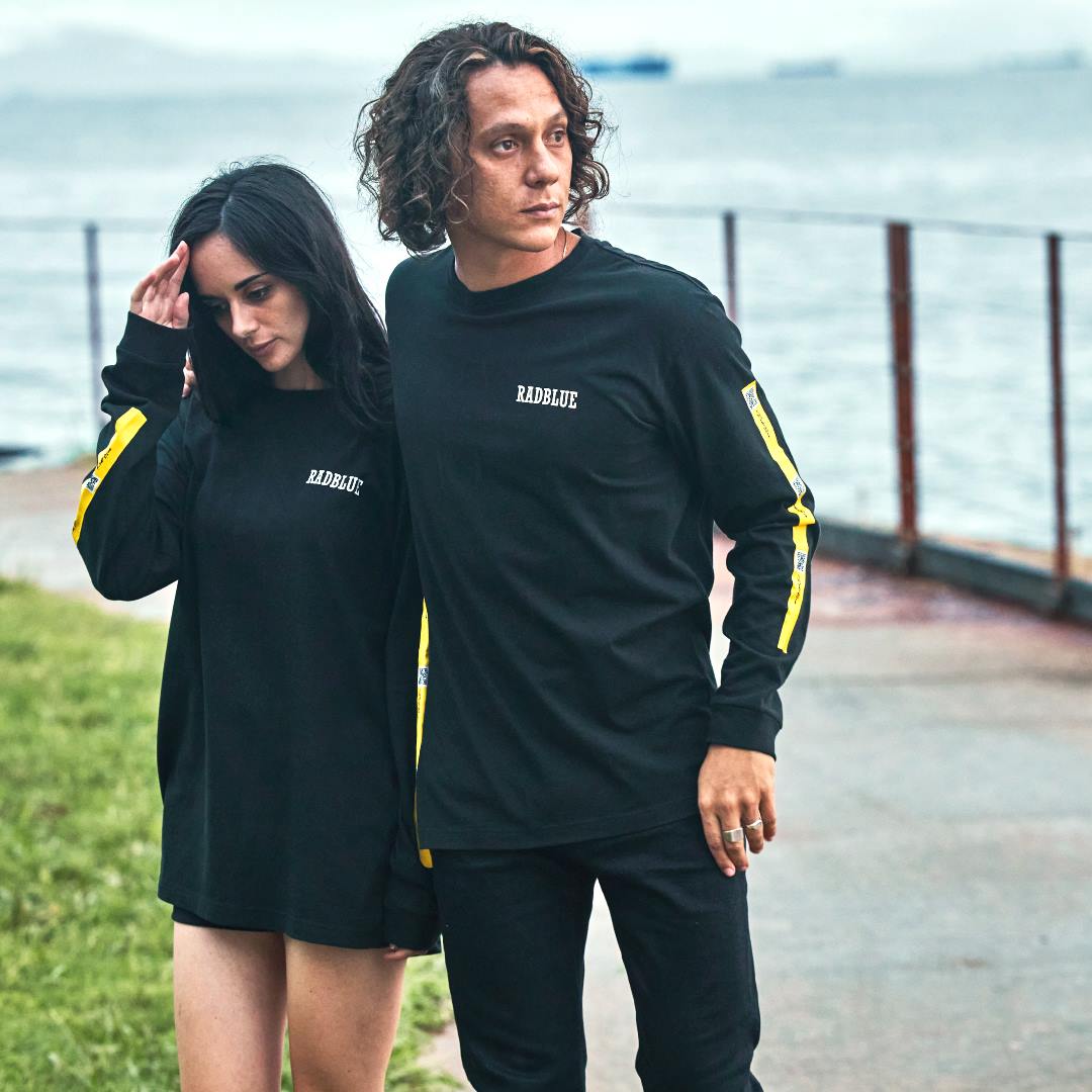 LONG SLEEVE TEE【QR】