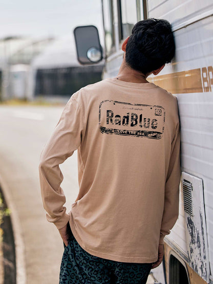 LONG SLEEVE TEE【PLATE】