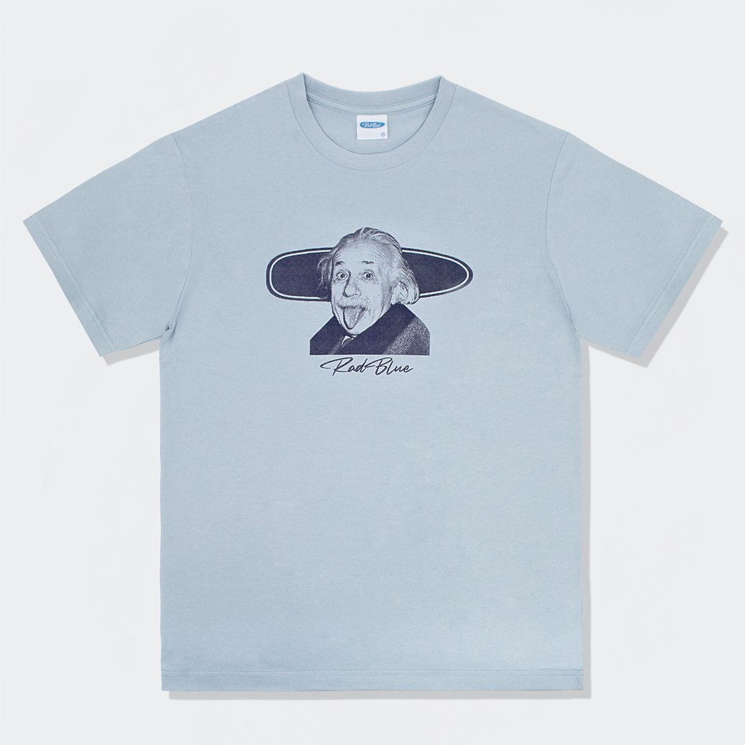セミコーマコットン半袖メンズTシャツ【Einstein】