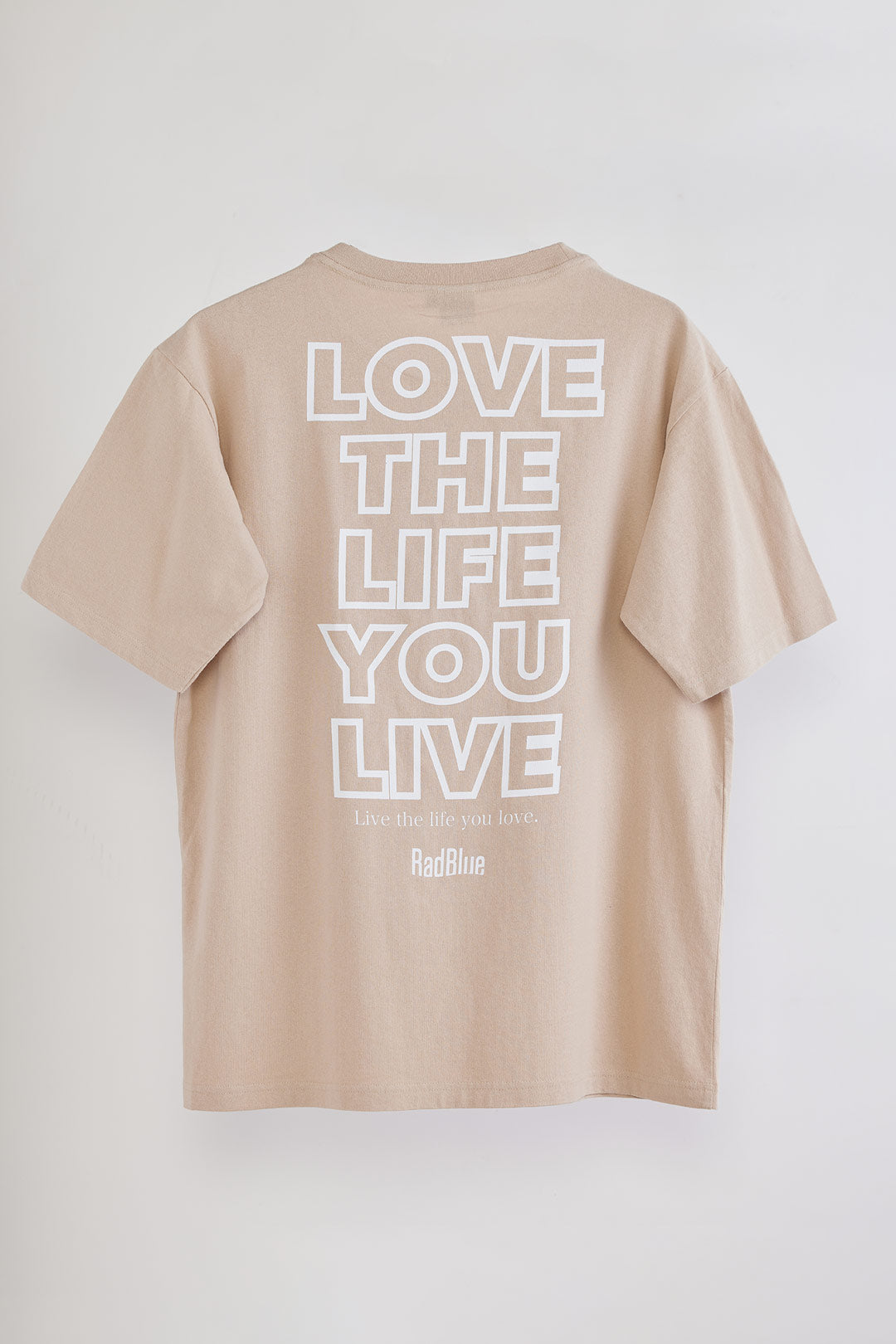 OEコットン 半袖メンズTシャツ【LOVE THE LIFE NEW】