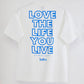 OE天竺 半袖メンズTシャツ【LOVE THE LIFE NEW】