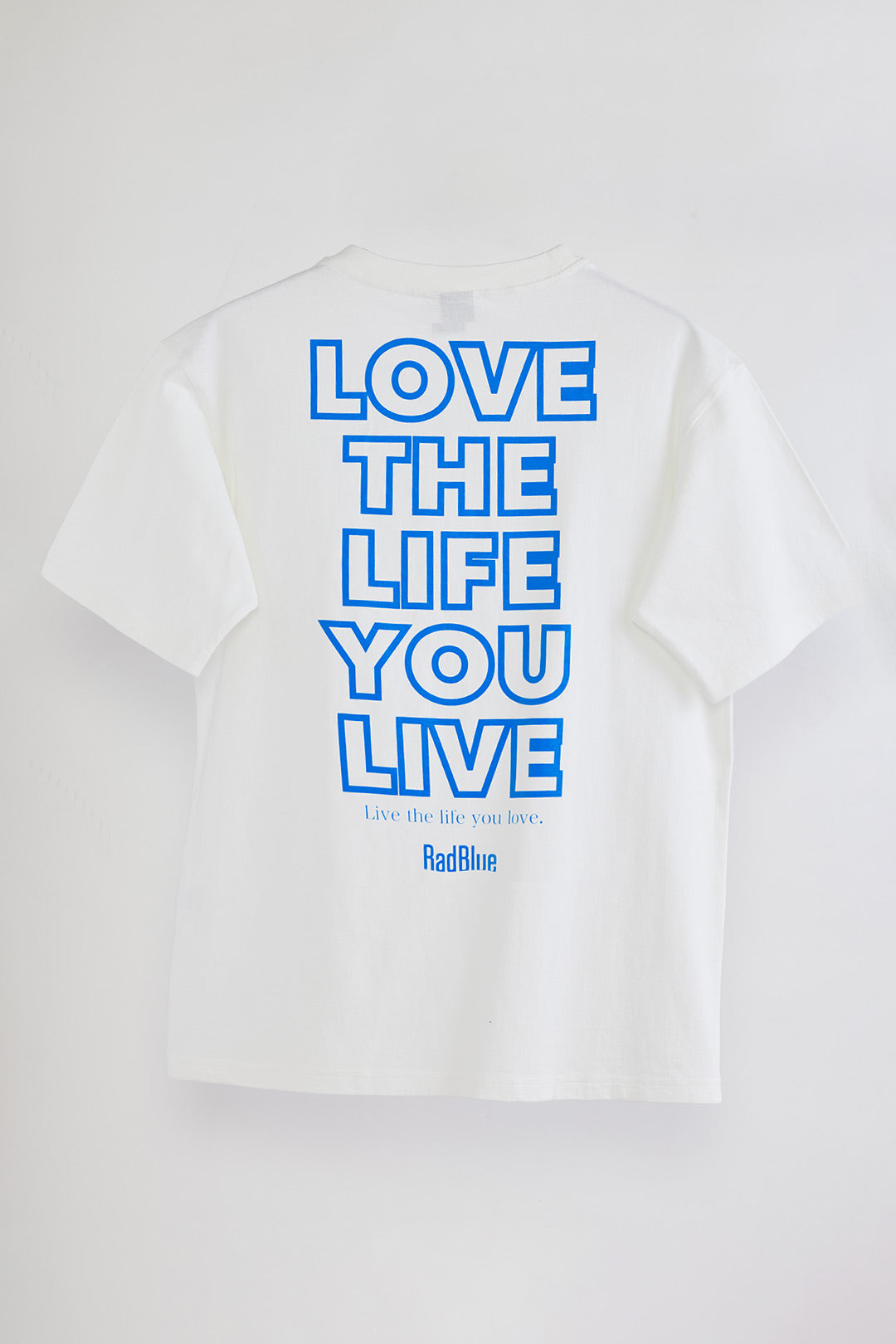 OEコットン 半袖メンズTシャツ【LOVE THE LIFE NEW】