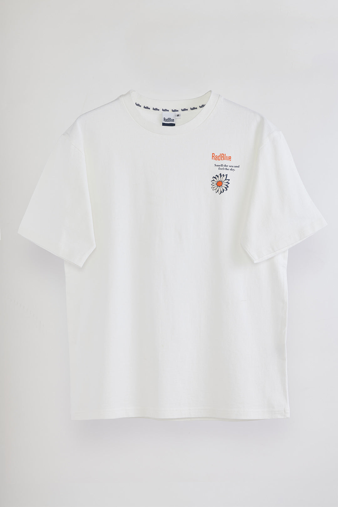 OE天竺 半袖メンズTシャツ【FLOWER】