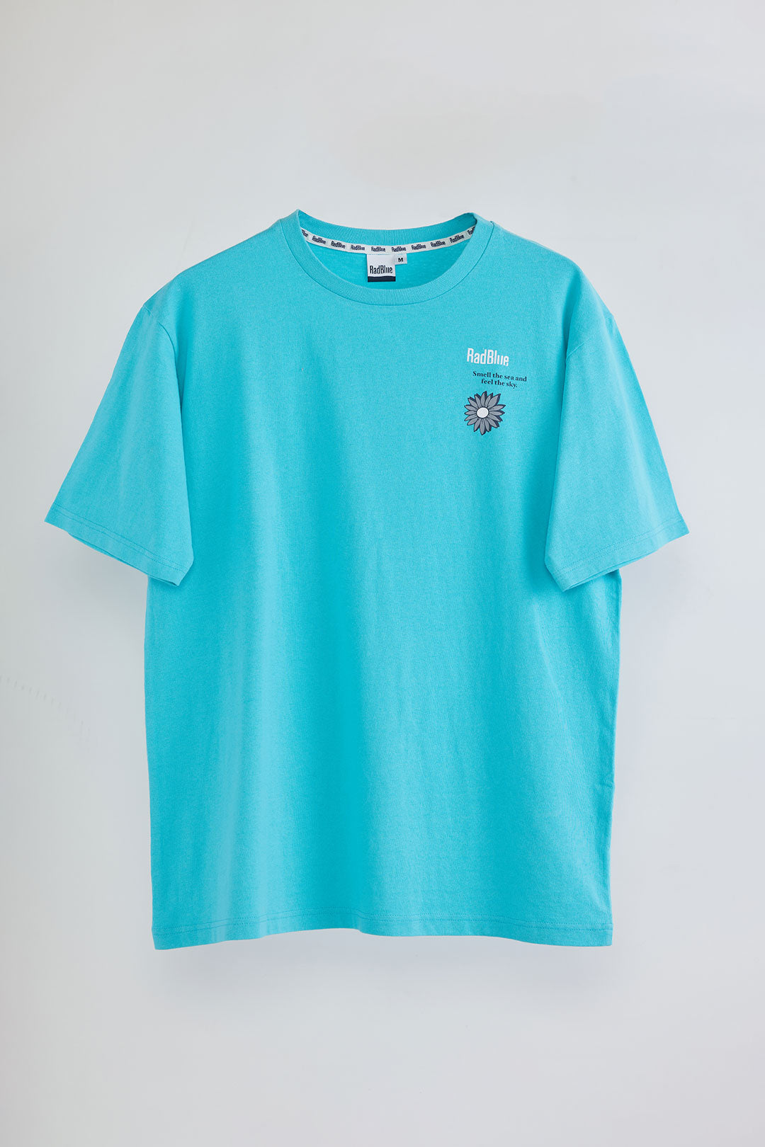 OE天竺 半袖メンズTシャツ【FLOWER】