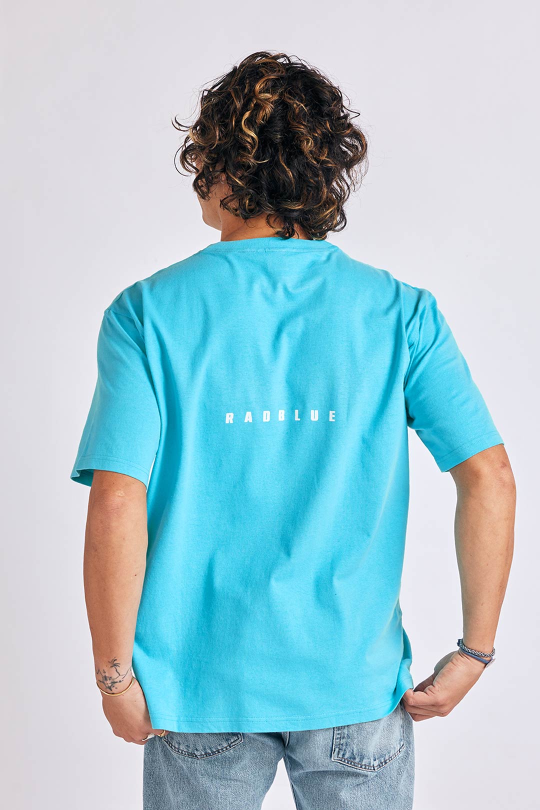 OE天竺 半袖メンズTシャツ【WAVES】